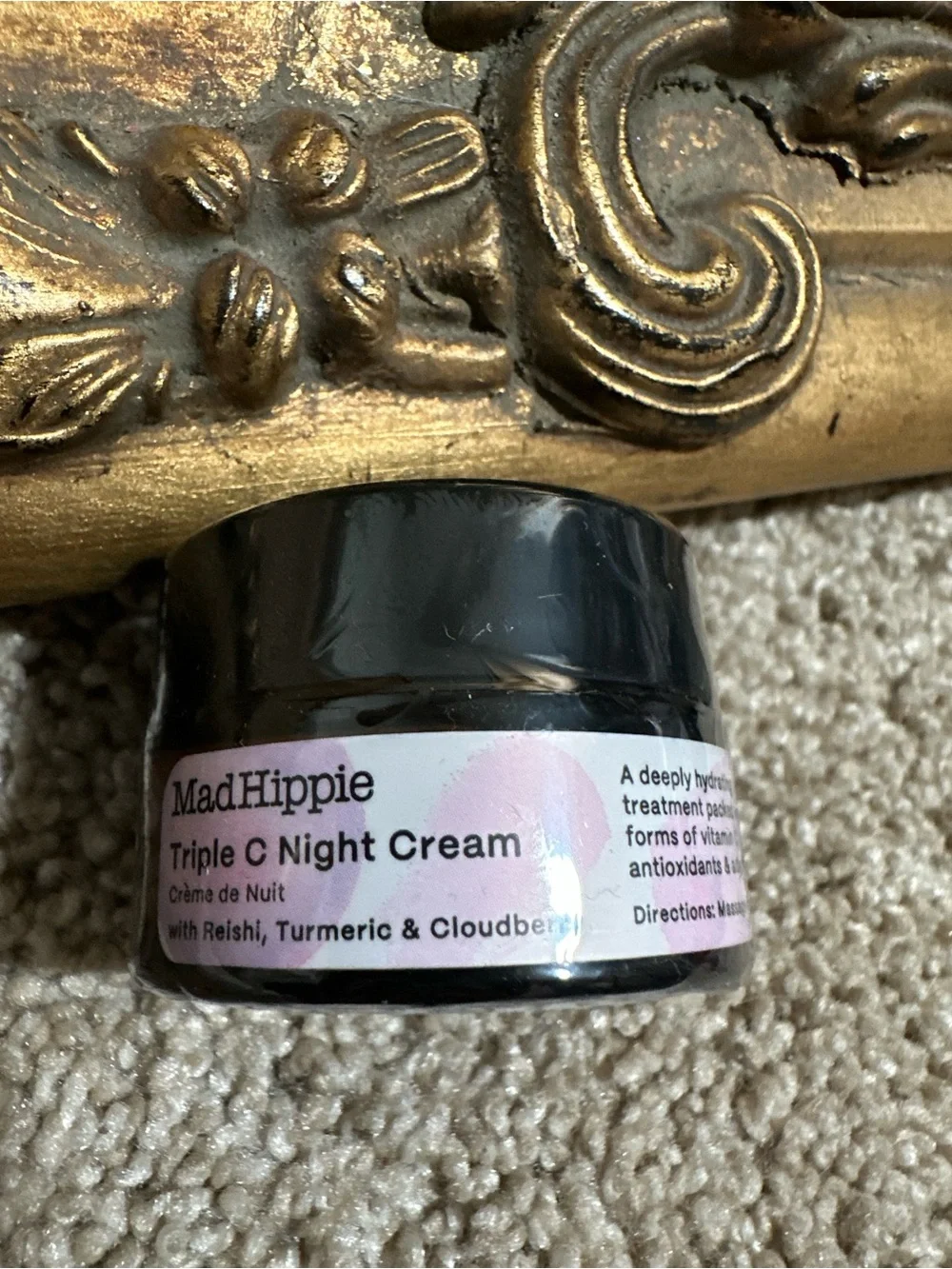 New Mad Hippie Triple C Night Cream Reishi Turmeric Cloudberry 20ml $15